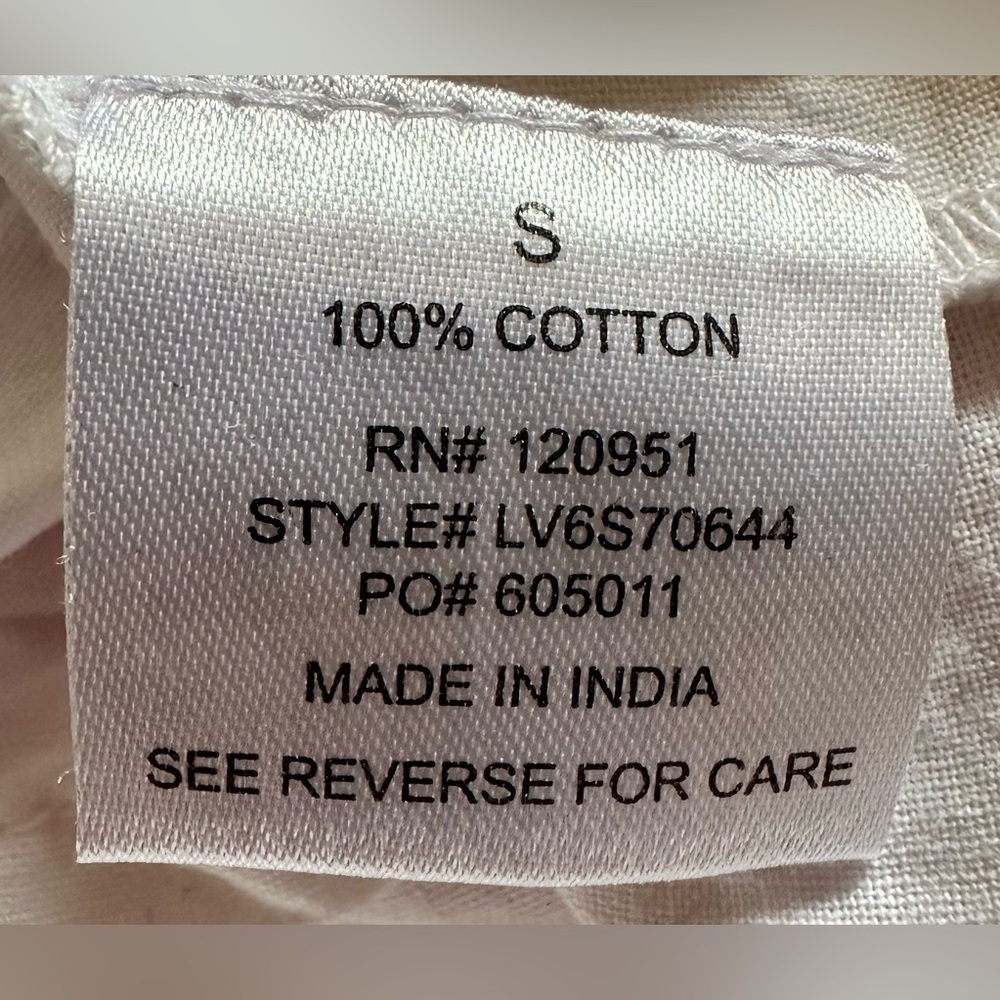 Olive + Oak White Eyelet Dress NWOT - Picture 7 of 8